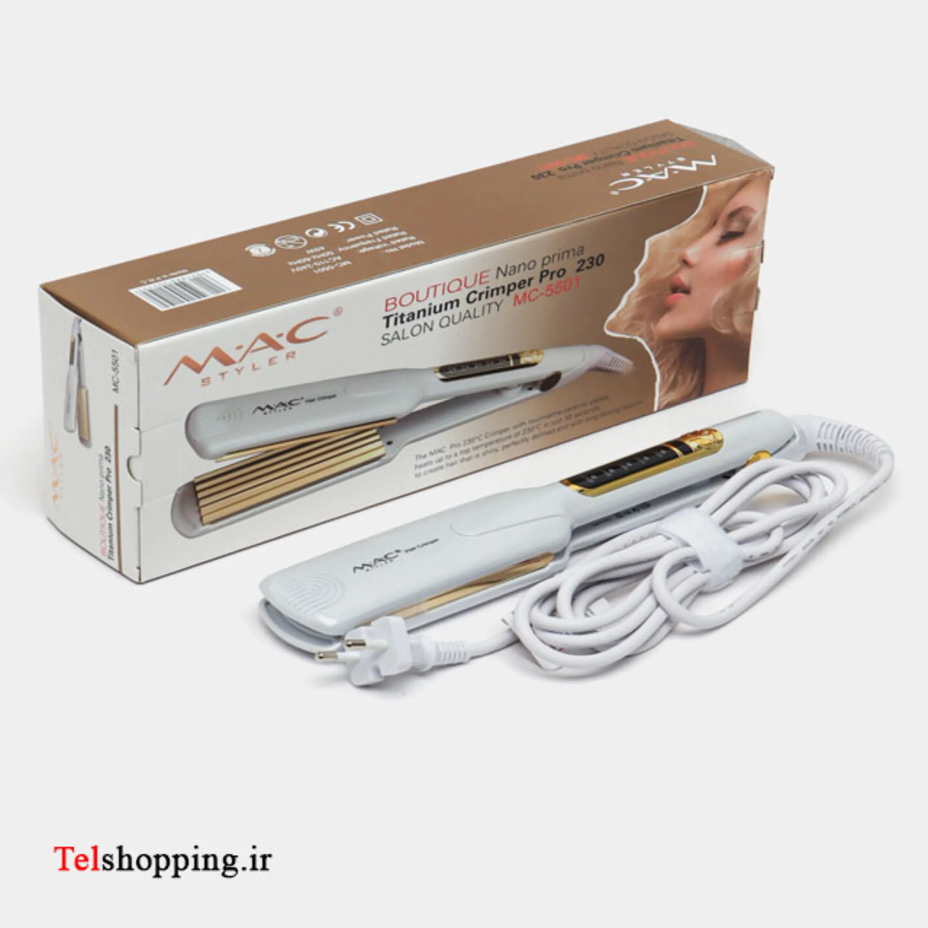 اتو مو وحالت دهنده مو مک استایلر مدل MC 5502